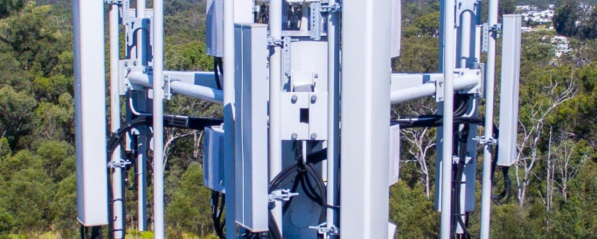 Drone Asset Inspection Mobile Phone Tower