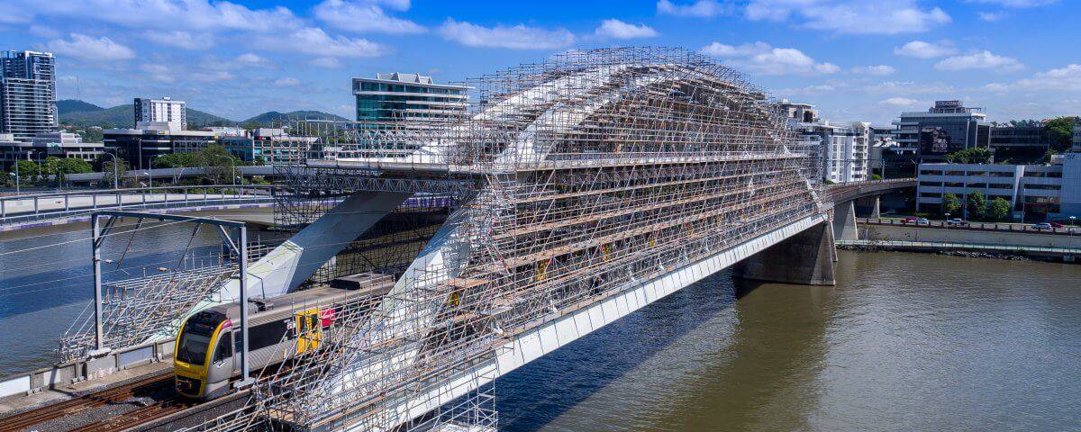 Droneworxs Bridge Inspection Merivale st Rail Bridge